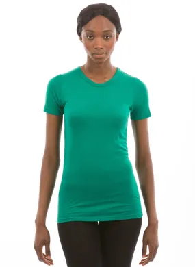 100% Bamboo Women's Short Sleeve Crew Neck (SALE)