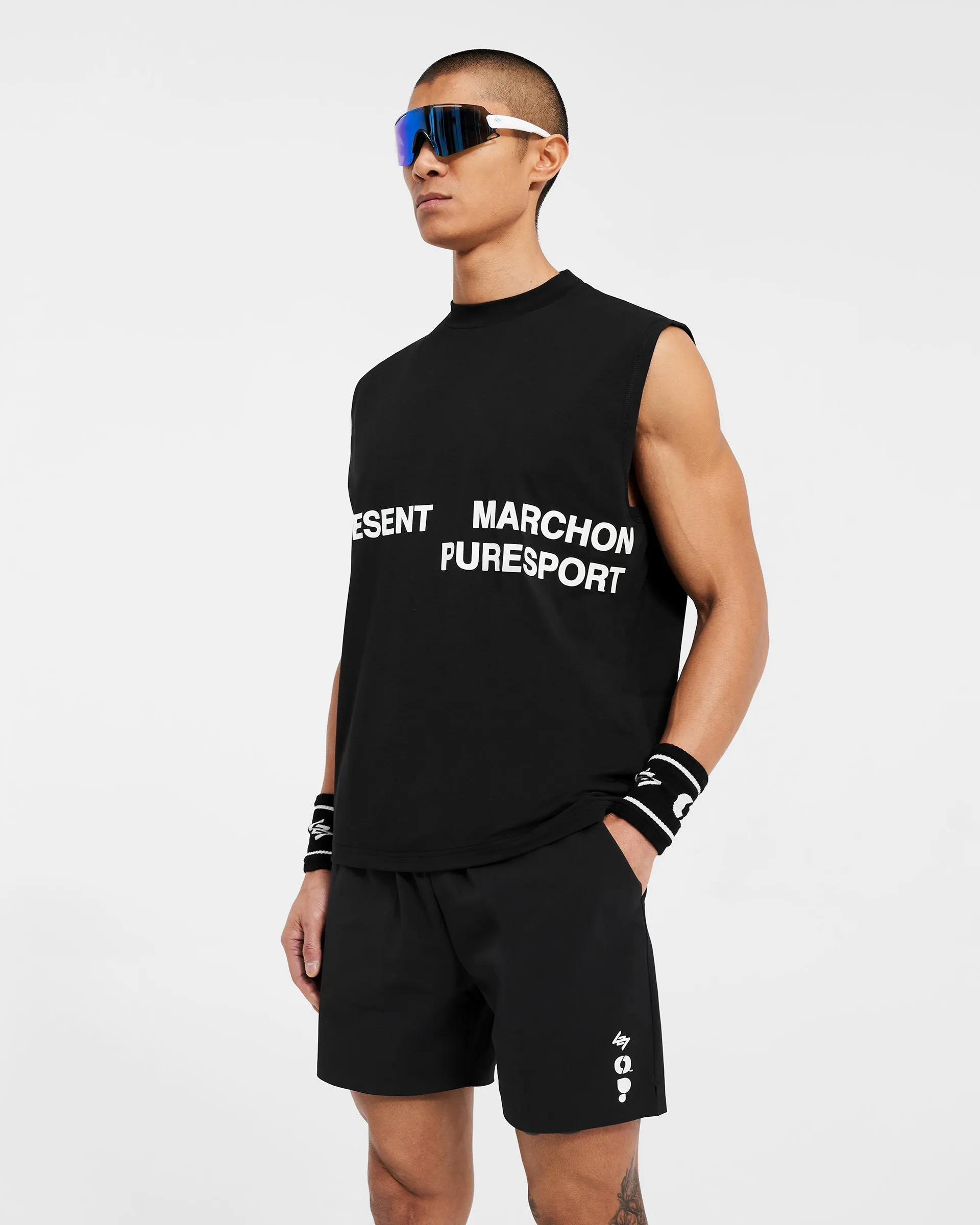 247 Marchon Puresport Tank - Black