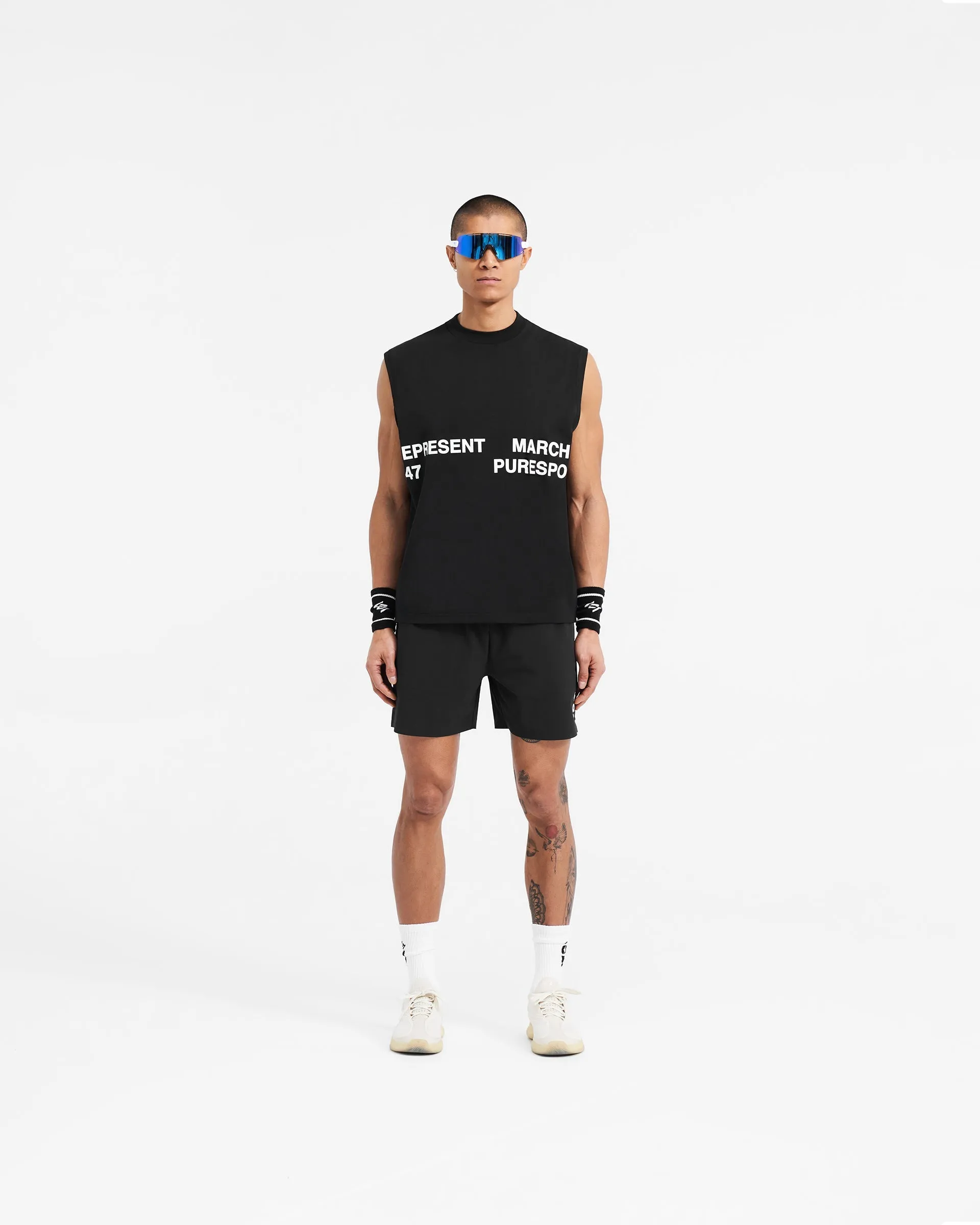 247 Marchon Puresport Tank - Black