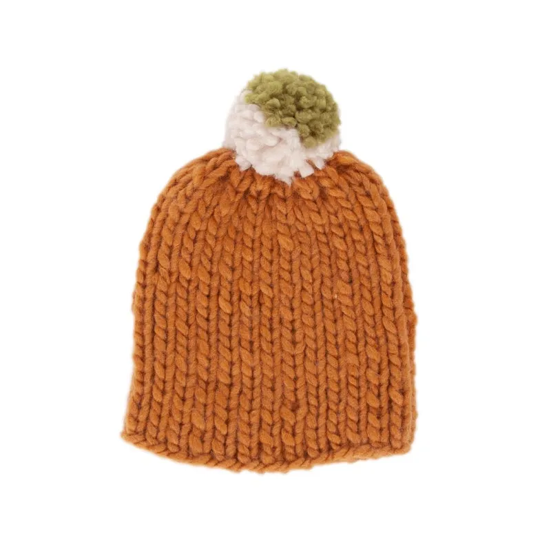 Acorn Journey Chunky Beanie - Caramel