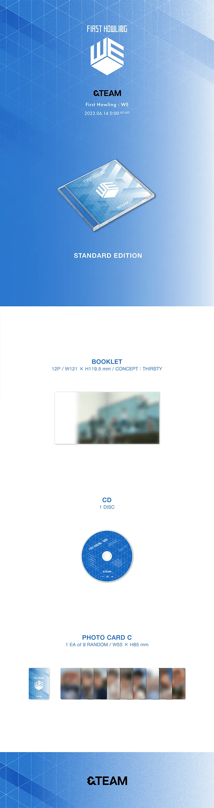 &TEAM - 2ND EP ALBUM WEVERSE GIFT VER.