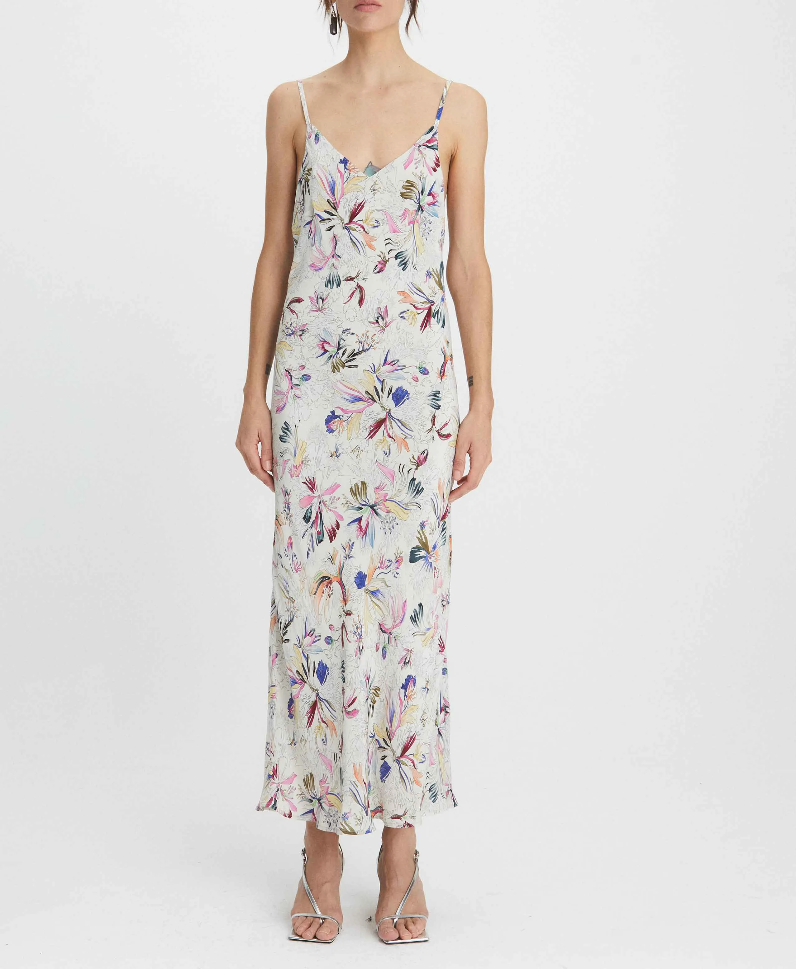 Azcuenaga Isabel Slip Dress