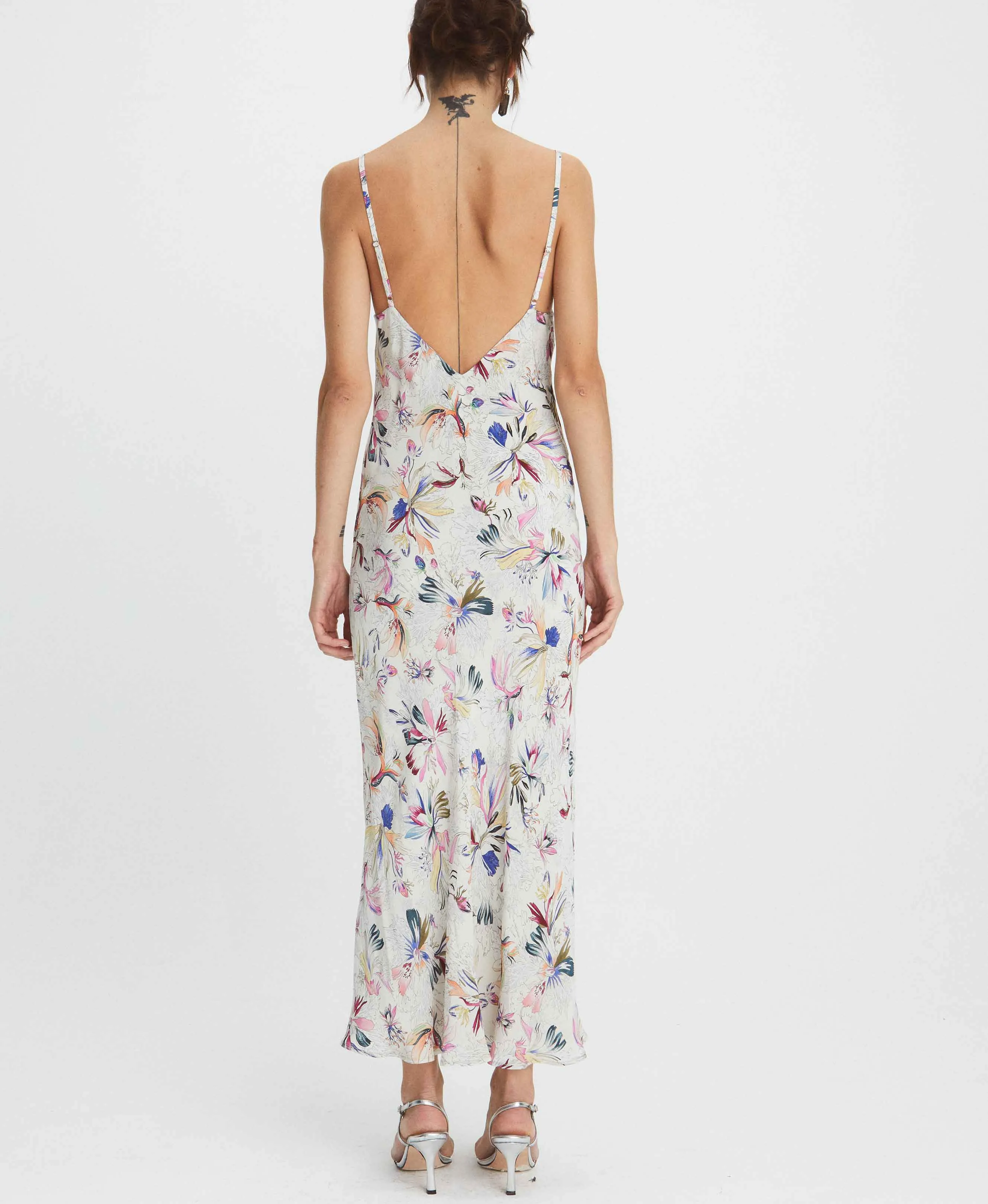 Azcuenaga Isabel Slip Dress