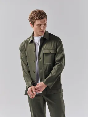 Batch 05 - Mens Bottle Green Linen Jacket