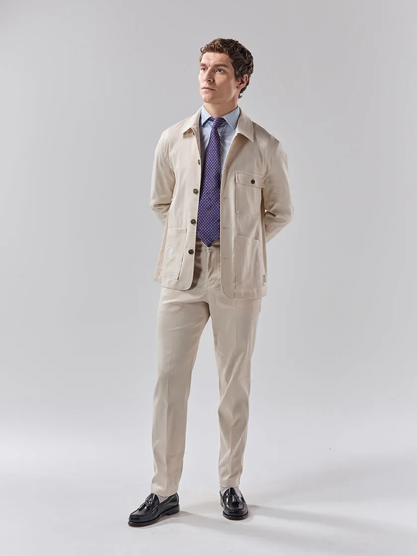 Batch 05 - Mens Cream Linen Jacket