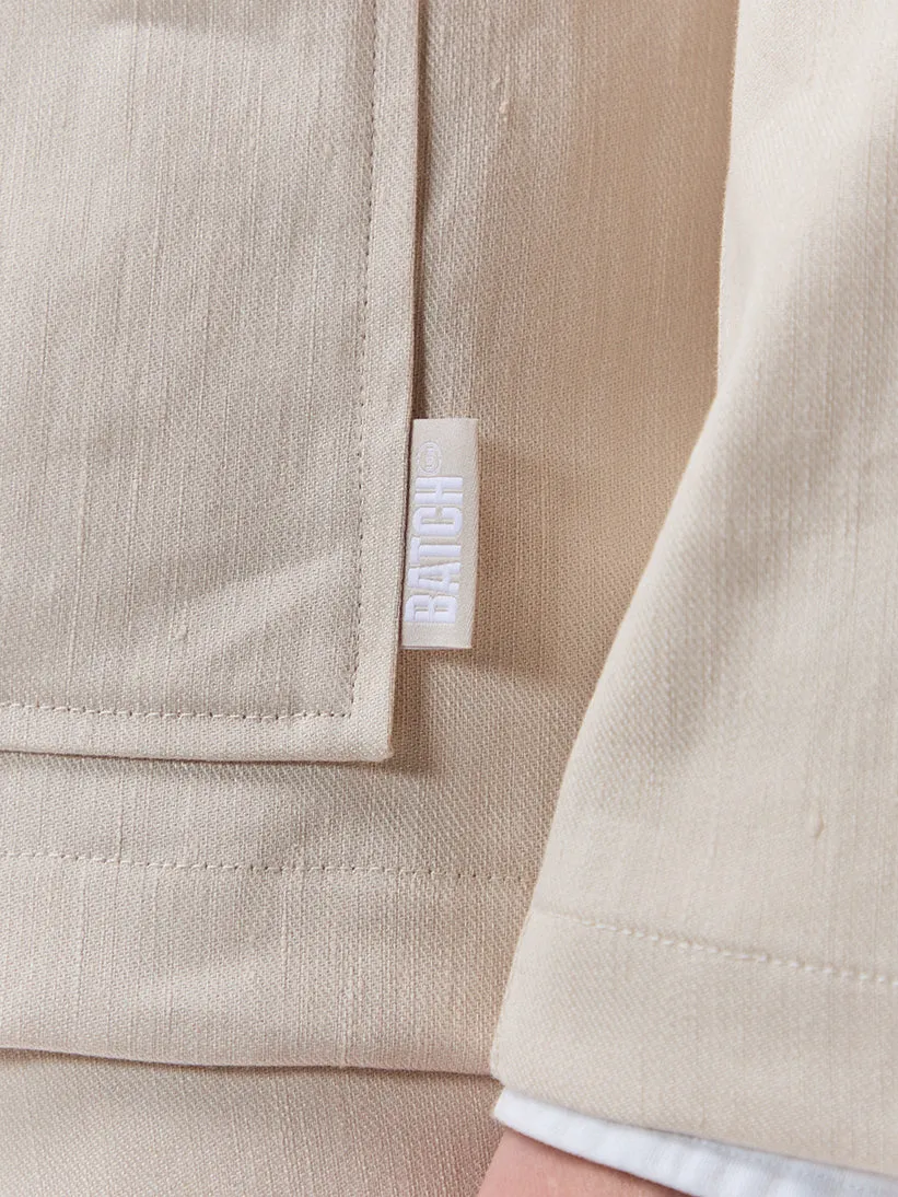 Batch 05 - Mens Cream Linen Jacket