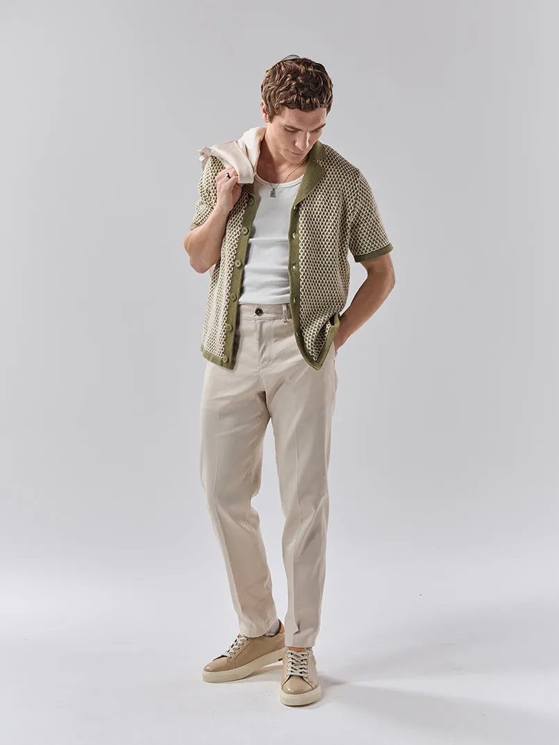 Batch 05 - Mens Cream Linen Suit