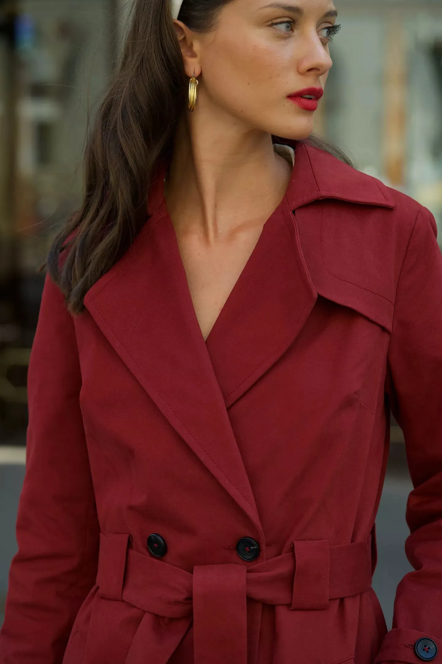 Benedicte Cotton Trench Coat