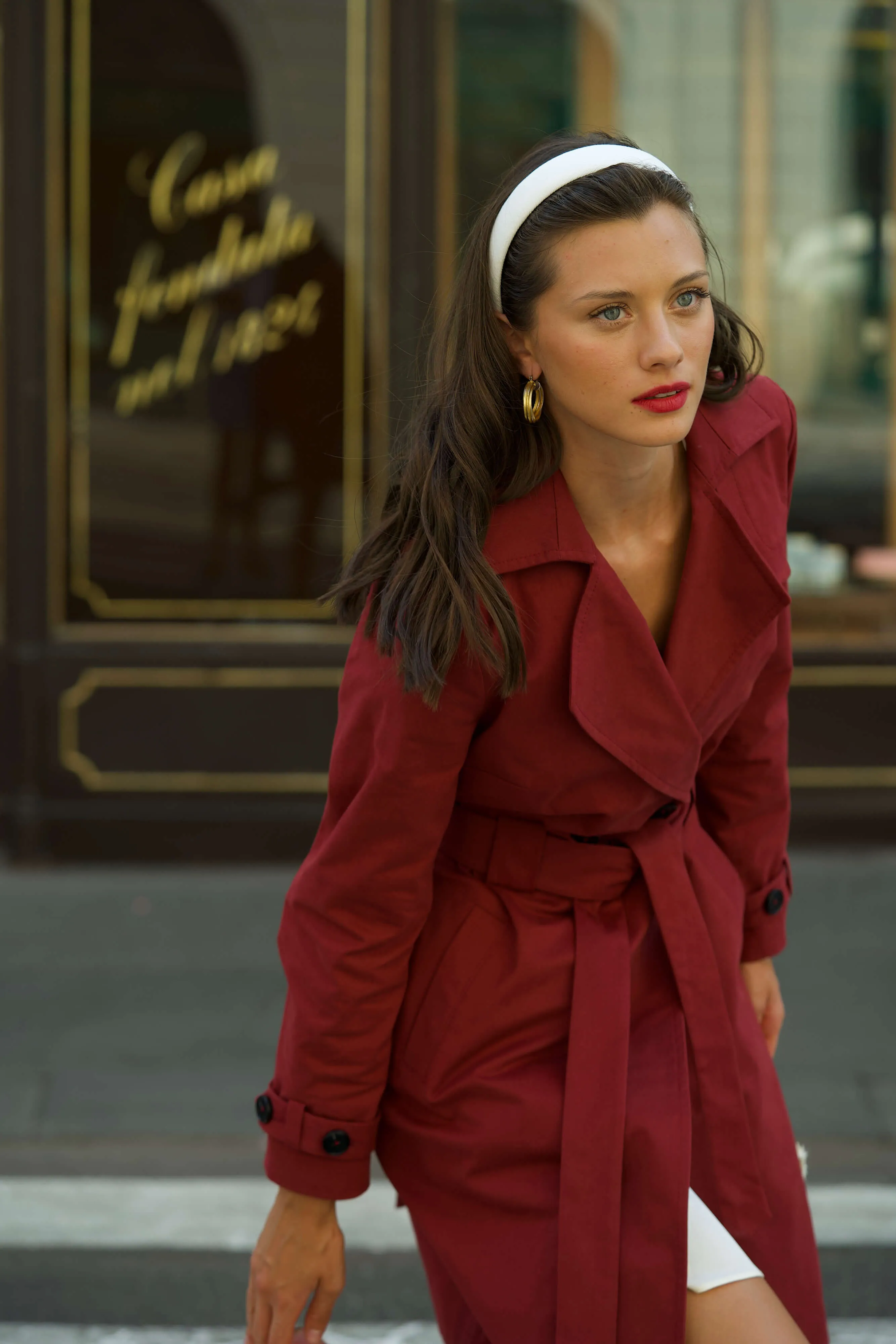 Benedicte Cotton Trench Coat