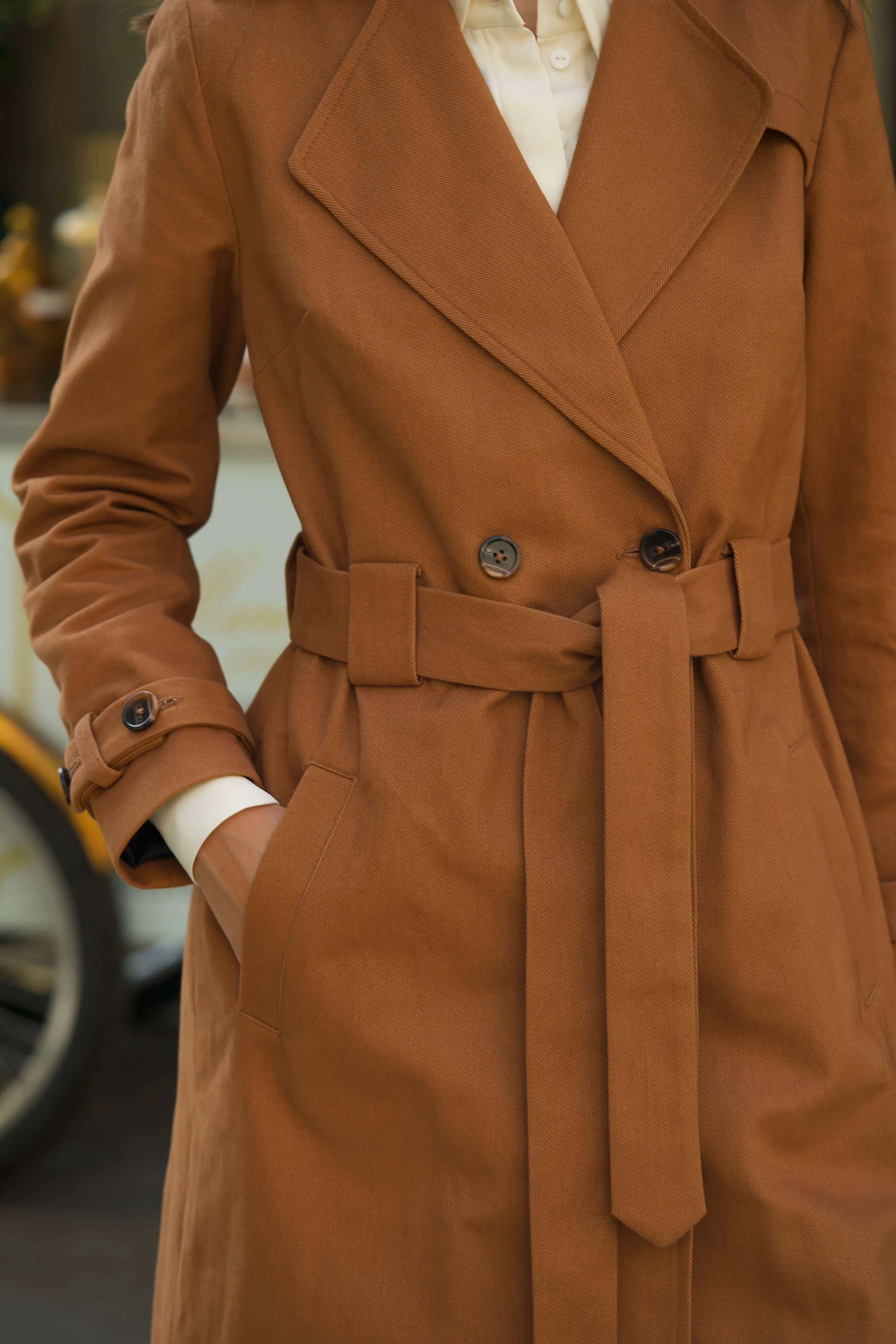 Benedicte Cotton Trench Coat