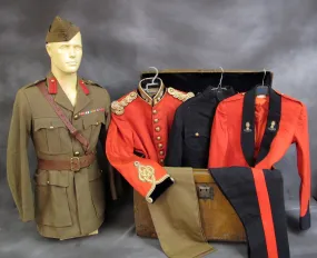 British WWII Royal Engineers Officer Named Uniform Set