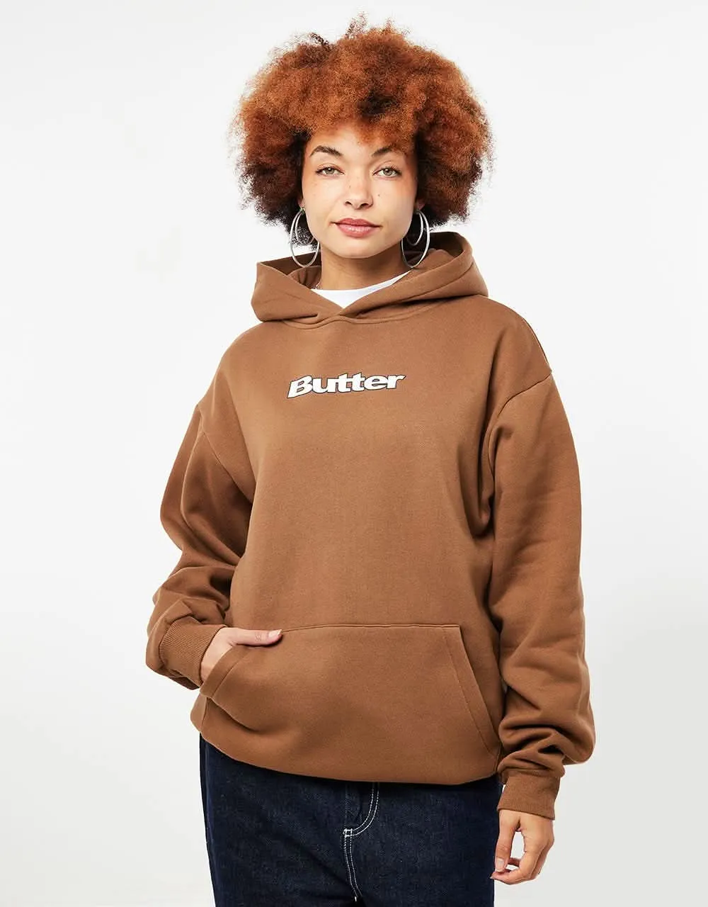 Butter Goods x Disney Sight And Sound Pullover Hoodie - Brown