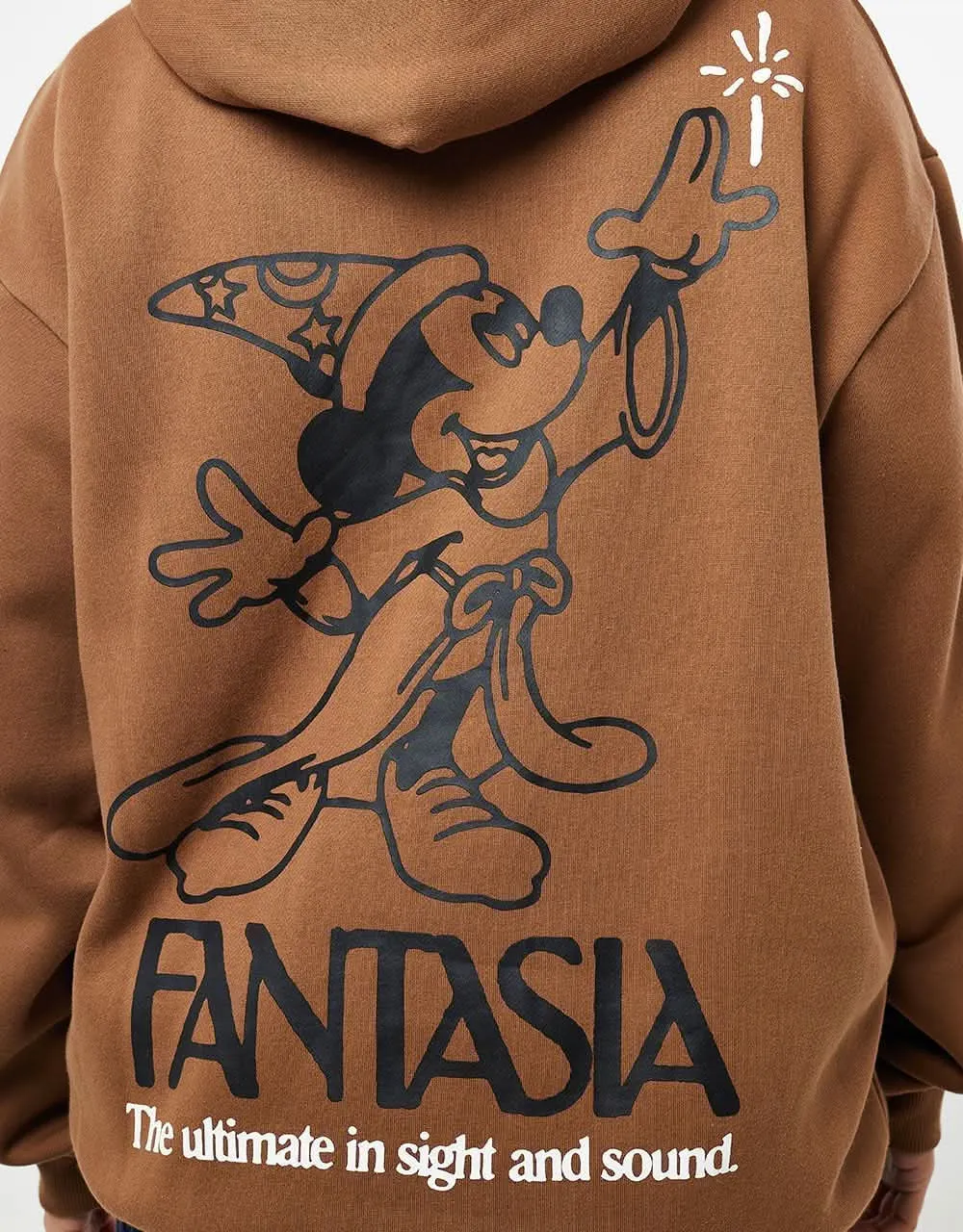 Butter Goods x Disney Sight And Sound Pullover Hoodie - Brown