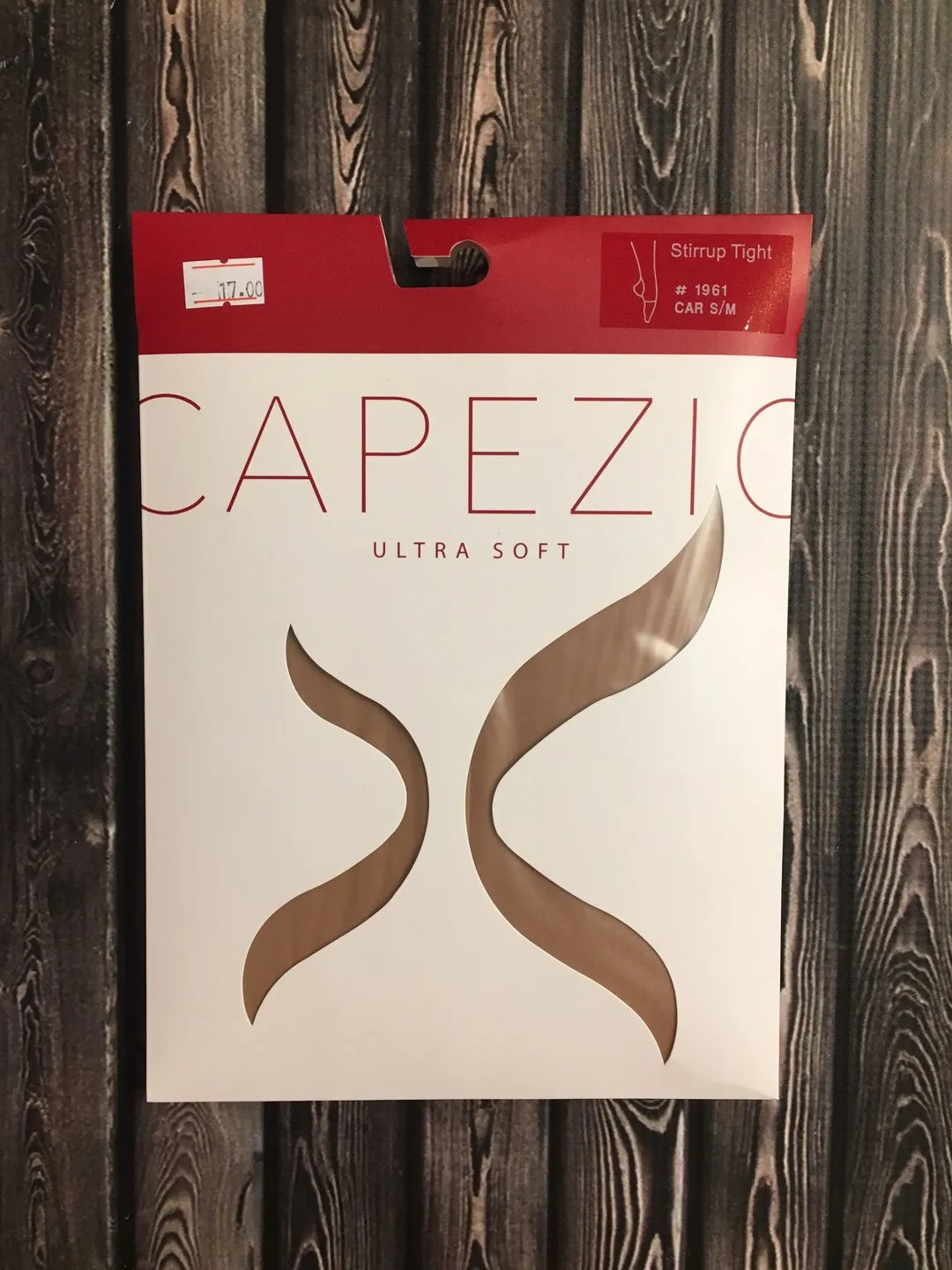 Capezio - Self Knit Waist Stirrup Tights (1961X, 1961C, 1961) - Caramel