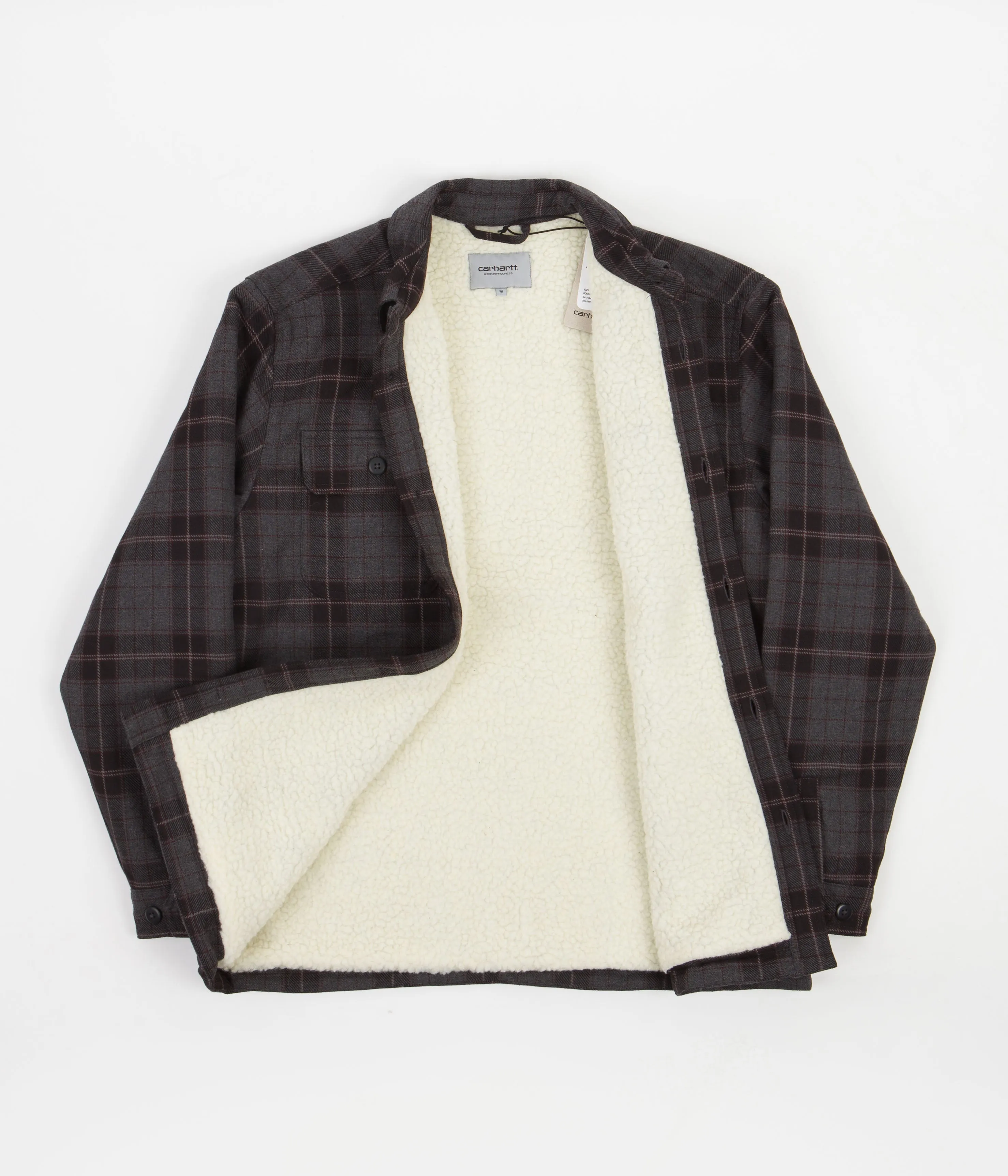 Carhartt Archer Shirt Jacket - Archer Check / Soot