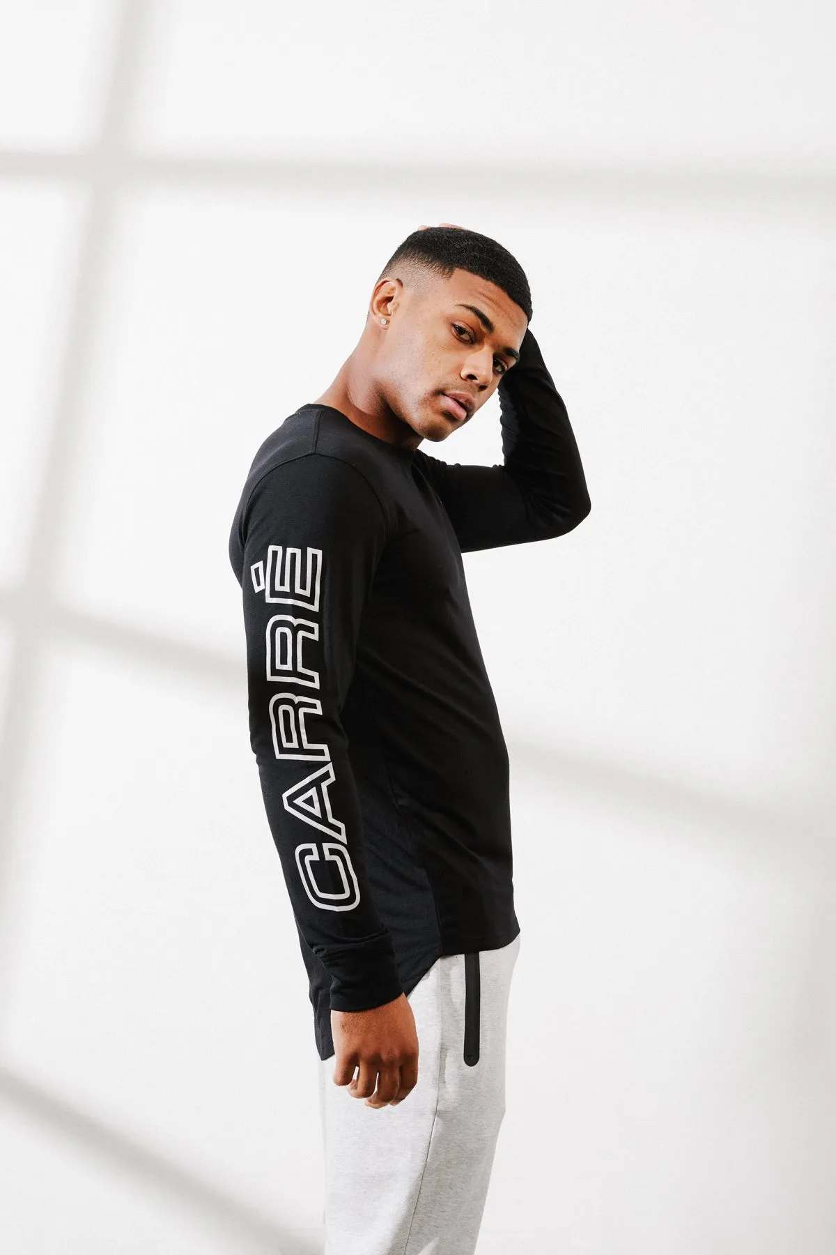 Carre Restart Training Apparel Long Sleeve T-Shirt Black