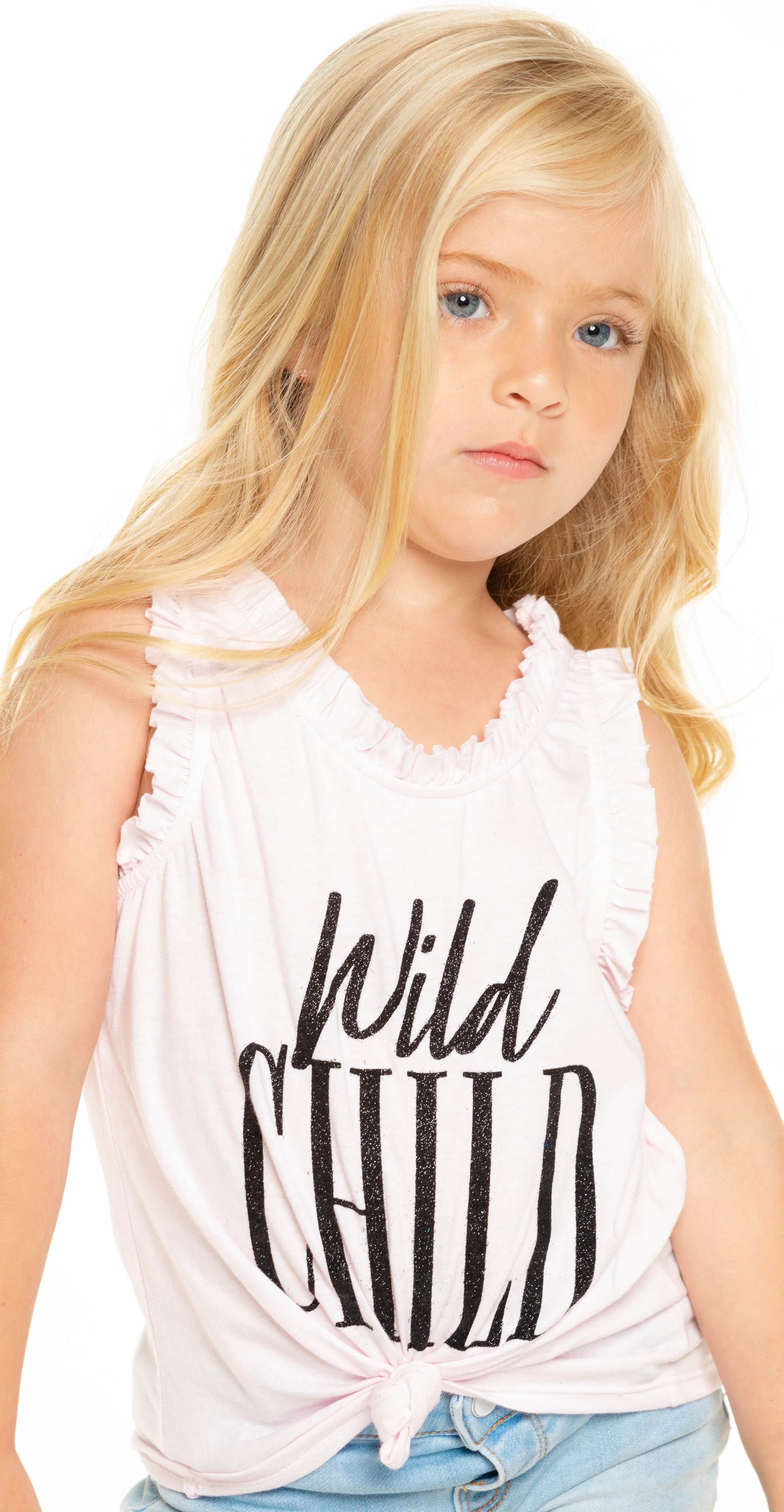 Chaser Wild Child Flouncy Racerback Tank