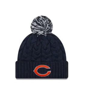 Chicago Bears - One Size Classic Knit Beanie with Pom, New Era