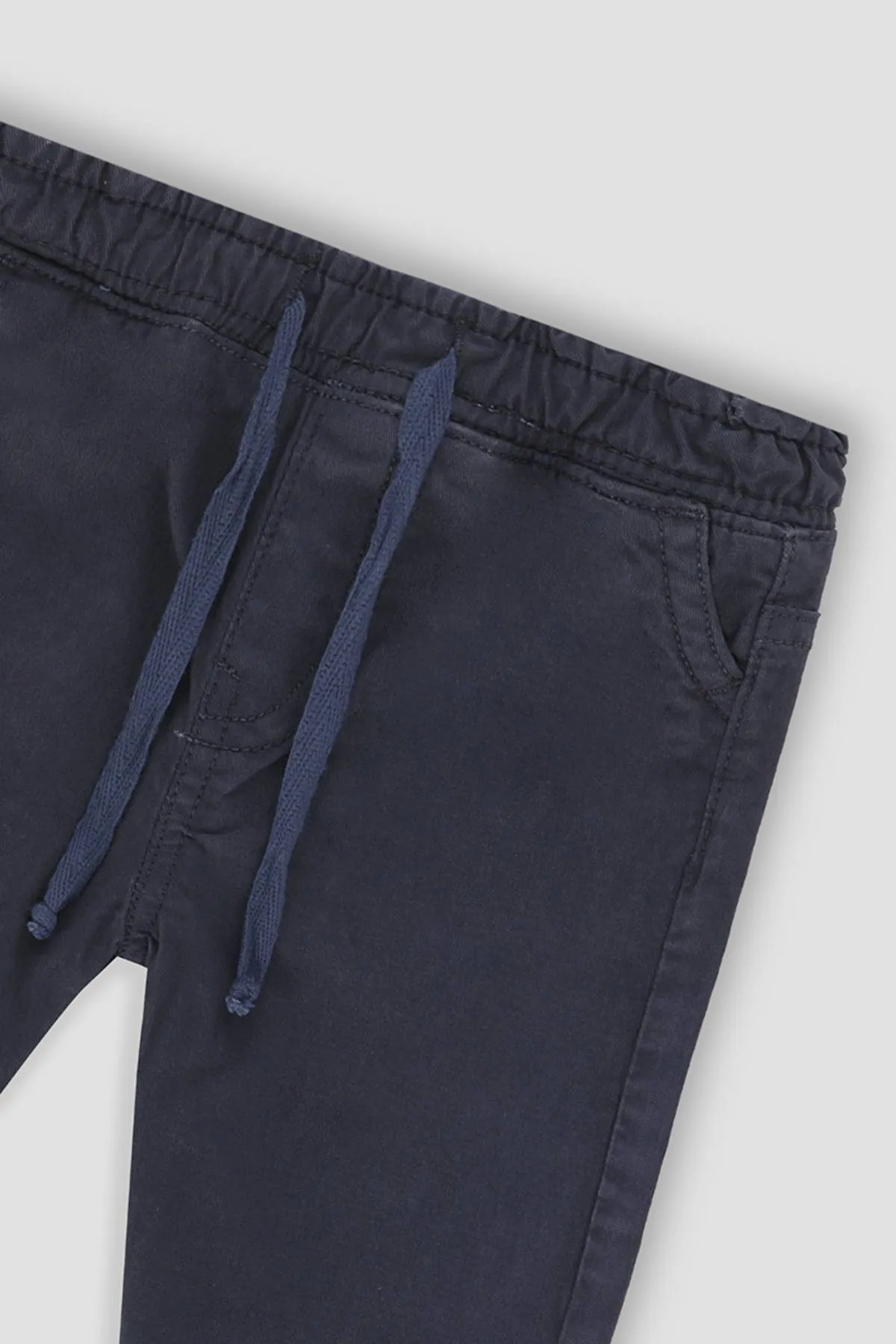 Chino Jogger Pant For Baby Boy - Navy