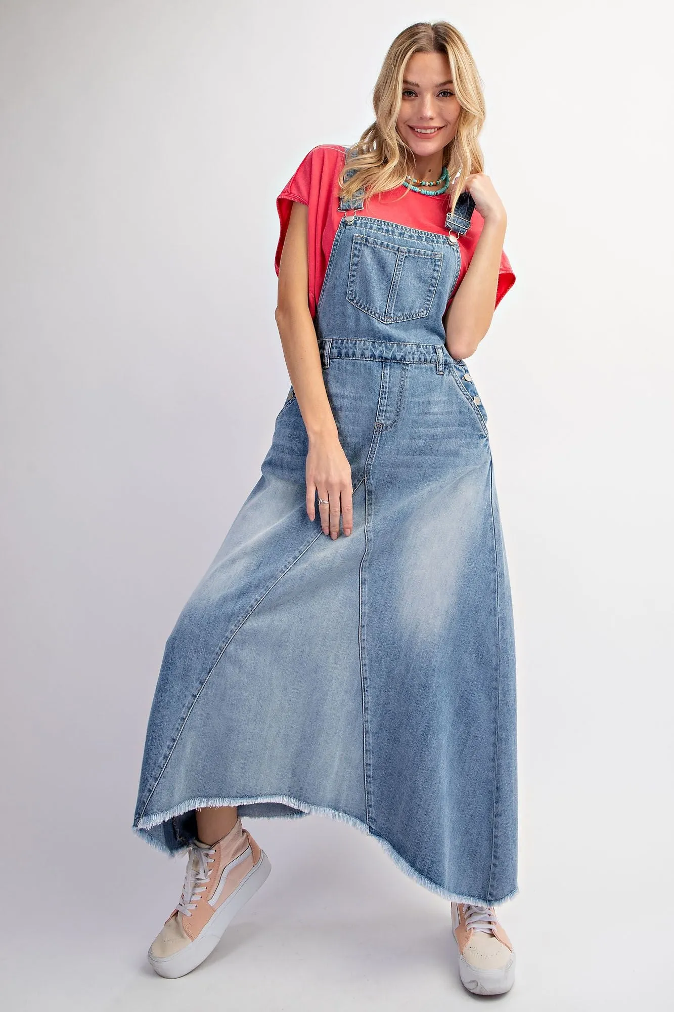 Denim Skirtall Dress