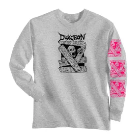 Dungeon Escape Long Sleeve T-Shirt - Grey