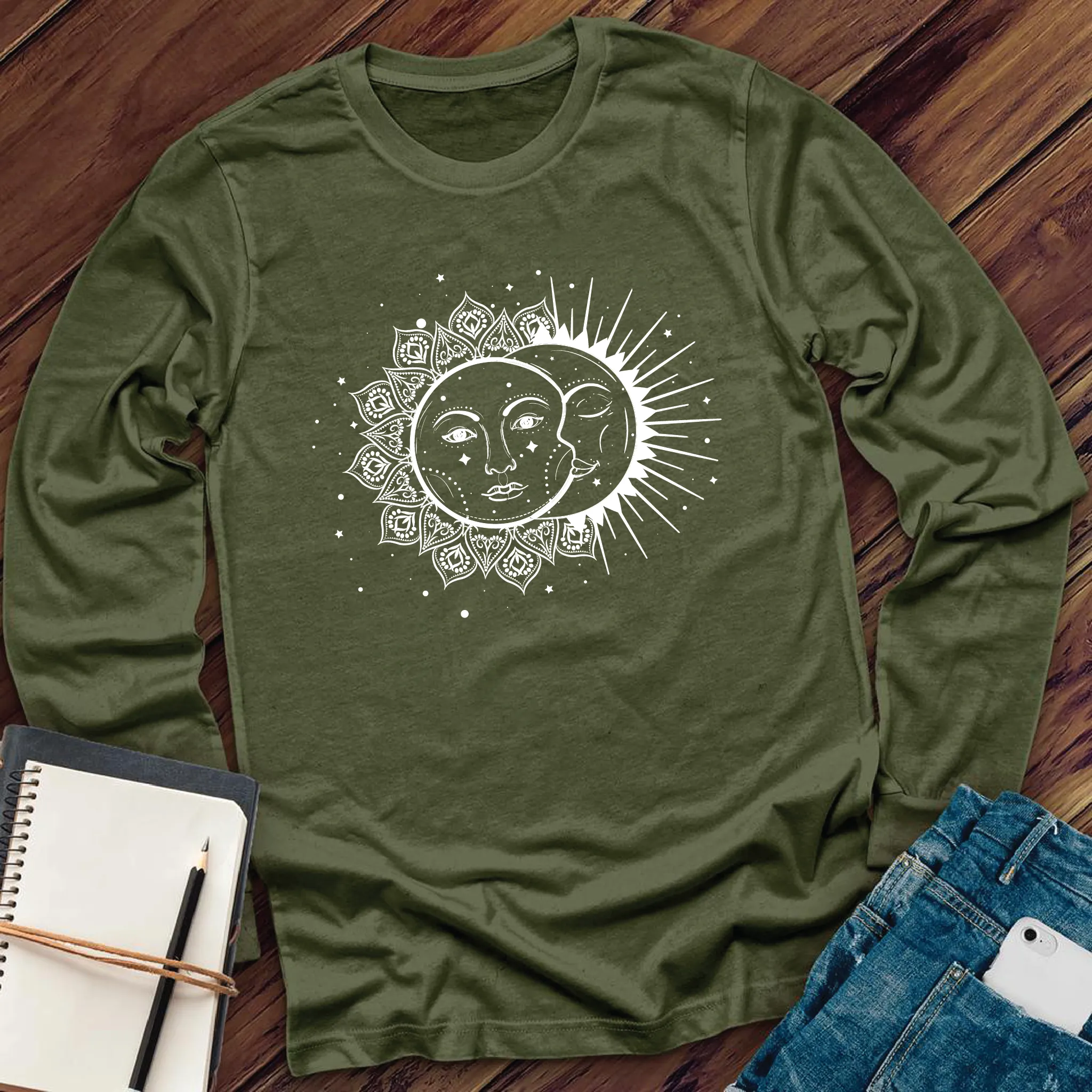 Eclipse Mandala Long Sleeve