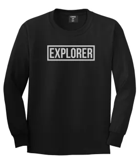 Explorer Box Mens Long Sleeve T-Shirt