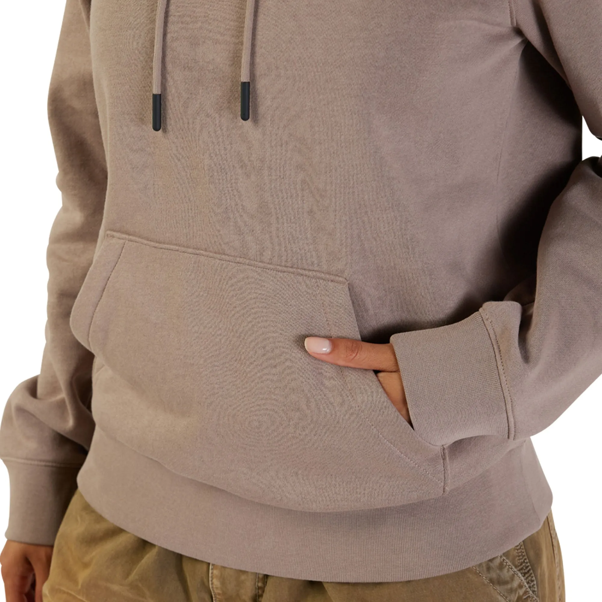 Fox Racing Fox Head Fleece Pullover Hoodie Taupe Brown