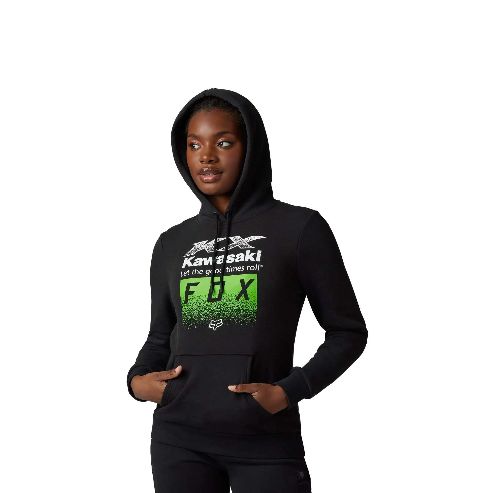 Fox Racing Kawasaki Pullover Hoodie Black