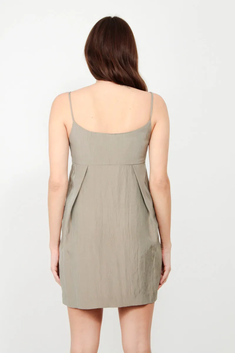 FRANCO OLIVE DRESS