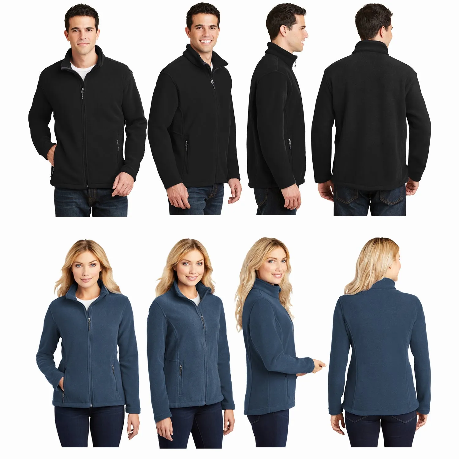 Furman Fleece Jacket - FU Wordmark