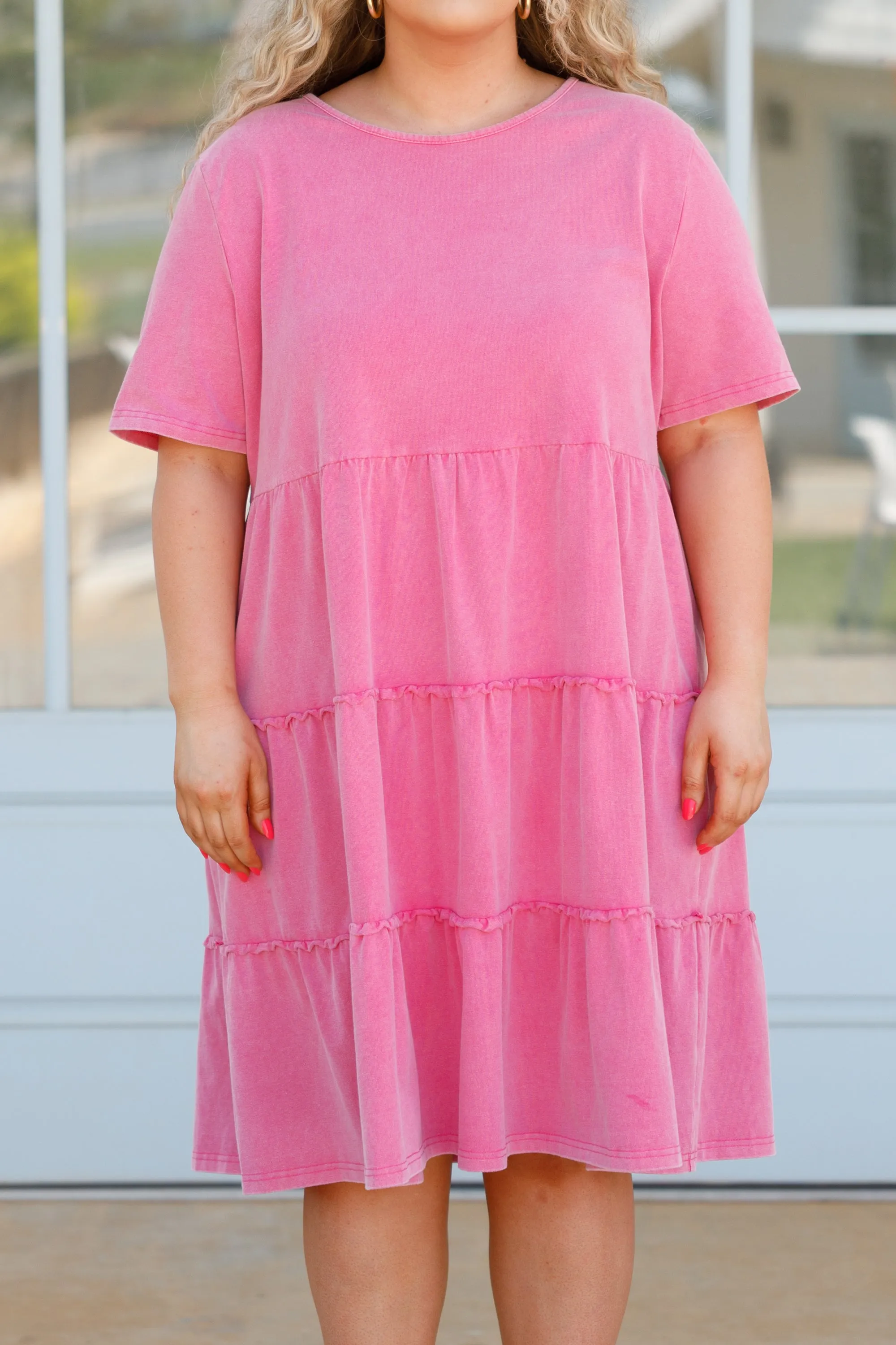 Happier Forever Dress, Pink