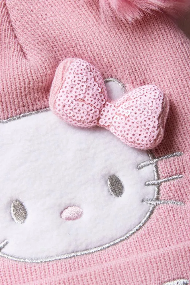 Hello Kitty Beanie Pink