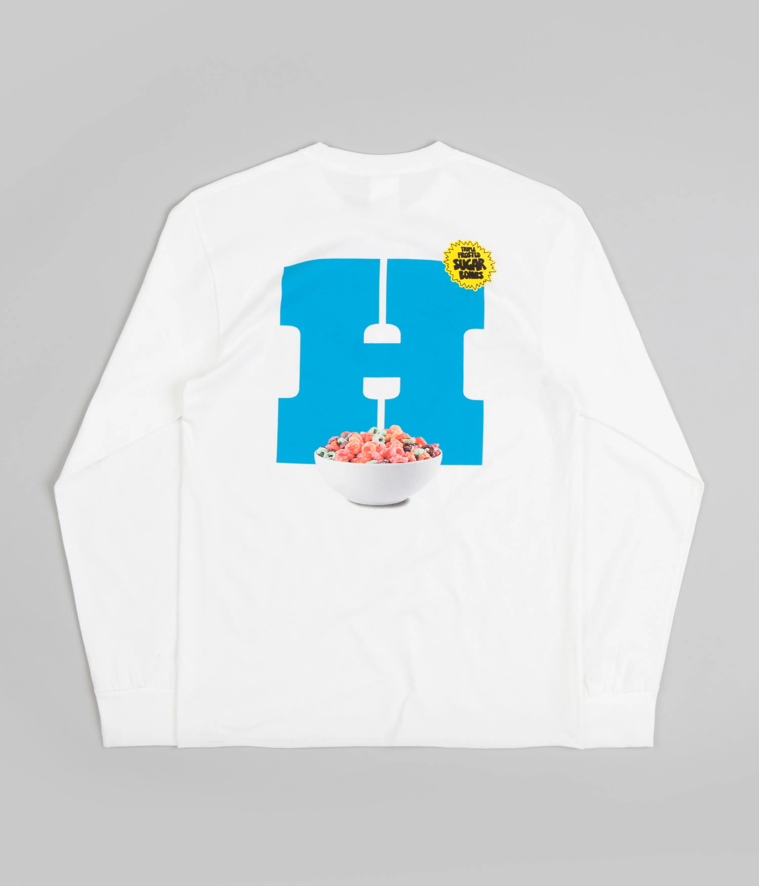 HUF Cereal Killer Long Sleeve T-Shirt - White