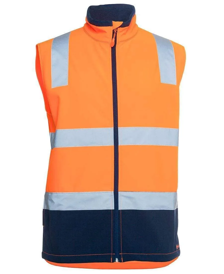 JB Hi Vis Water Resistant Softshell Vest 6DWV