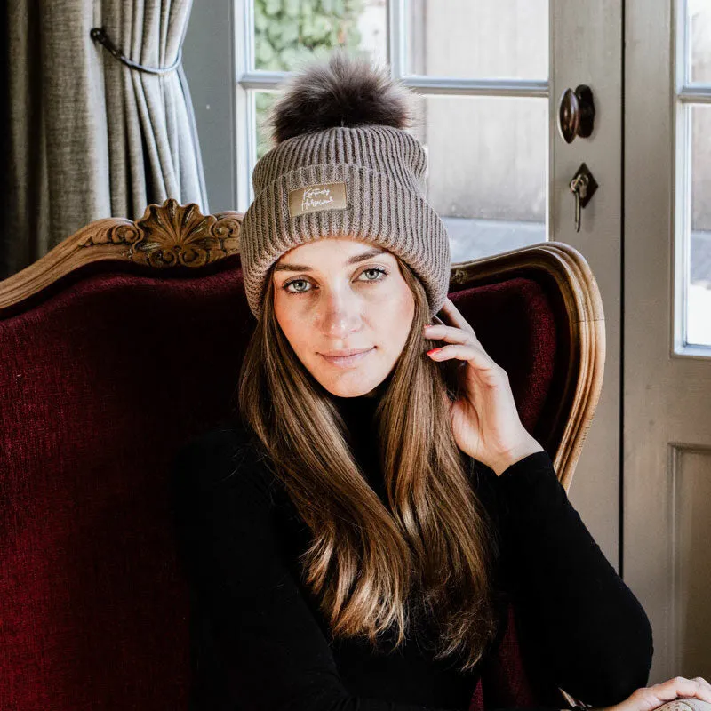 Kentucky PomPom Beanie Hat