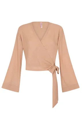 KIMONO BLOUSE CHAMPAGNE BLUSH 138