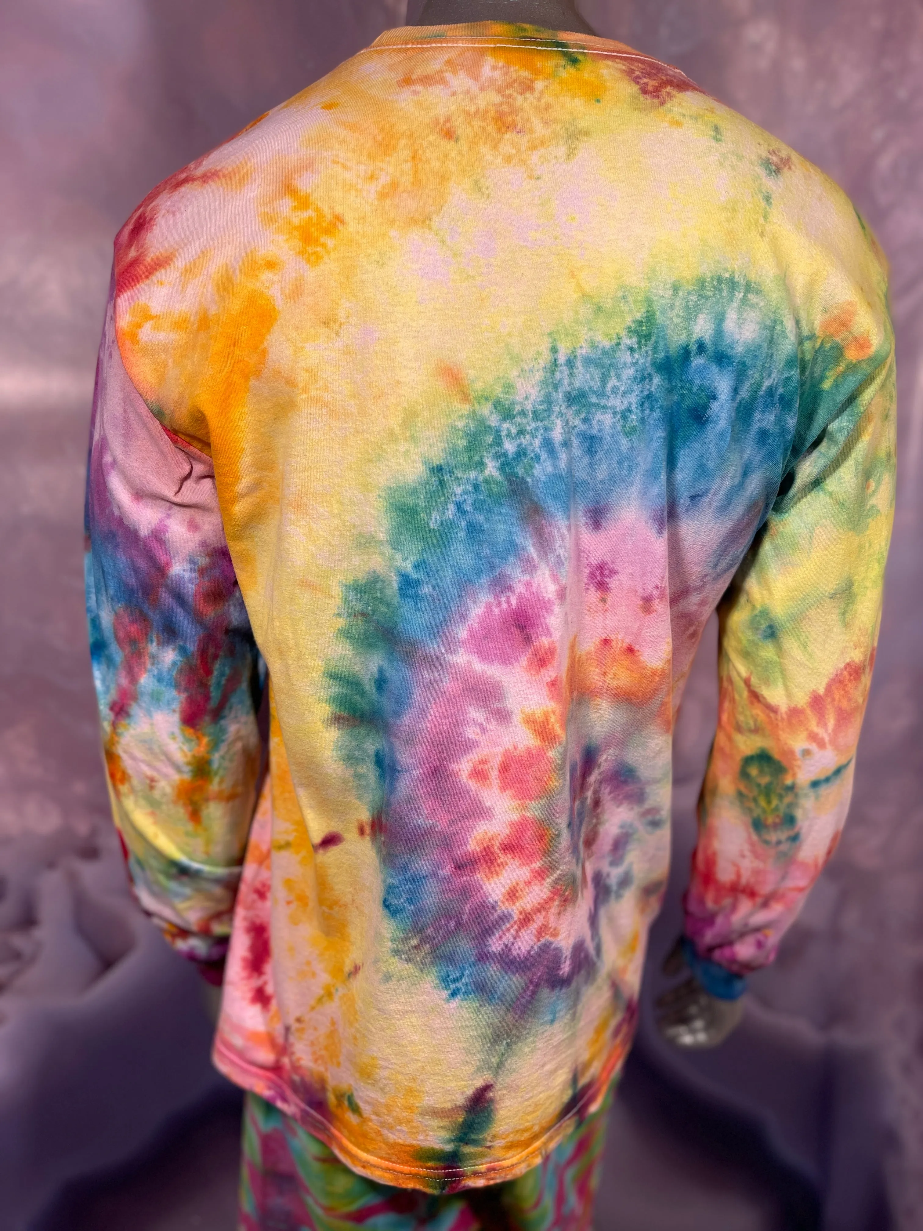 Large Sunshine Tiedye Long Sleeve #9