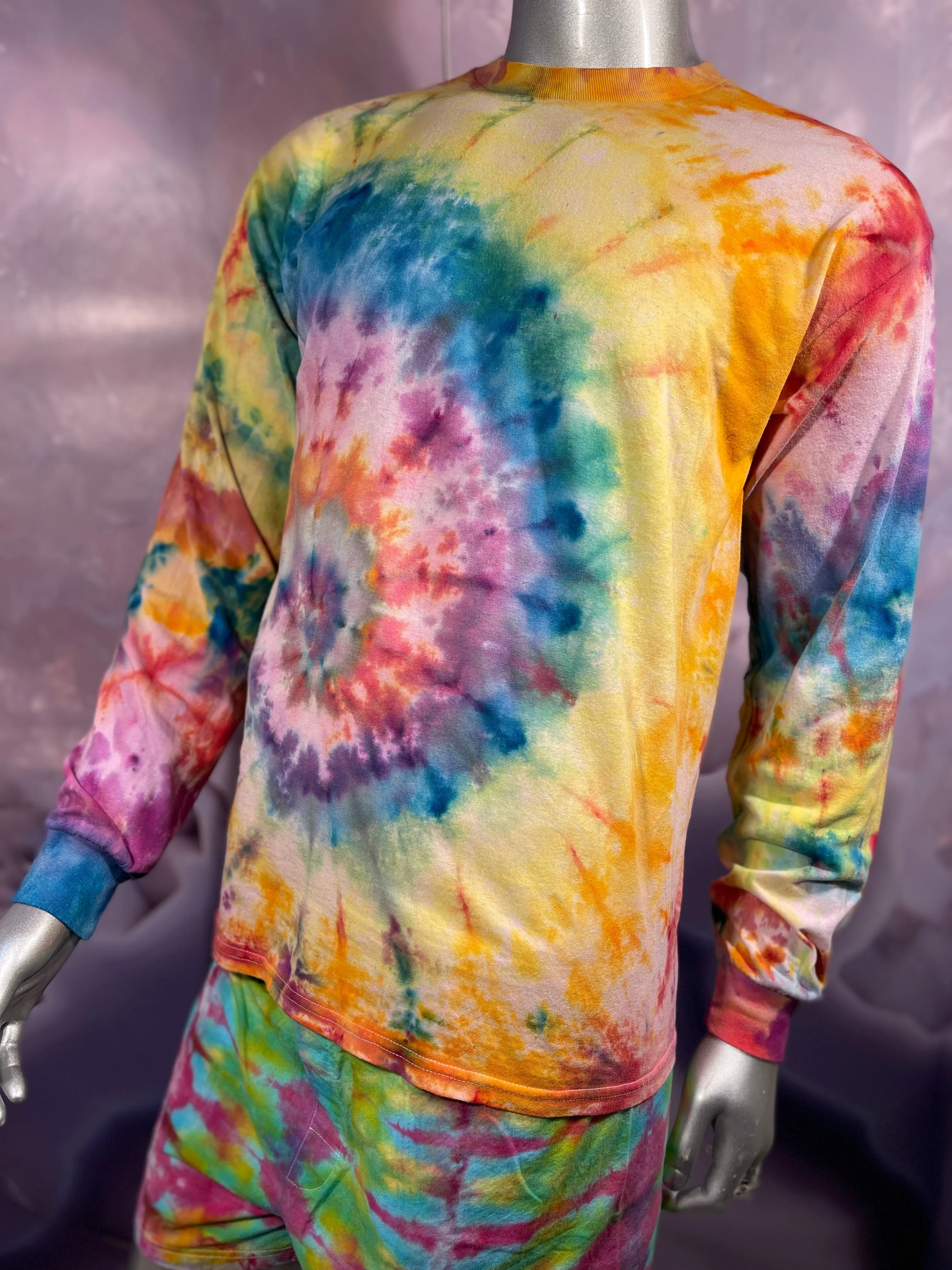 Large Sunshine Tiedye Long Sleeve #9