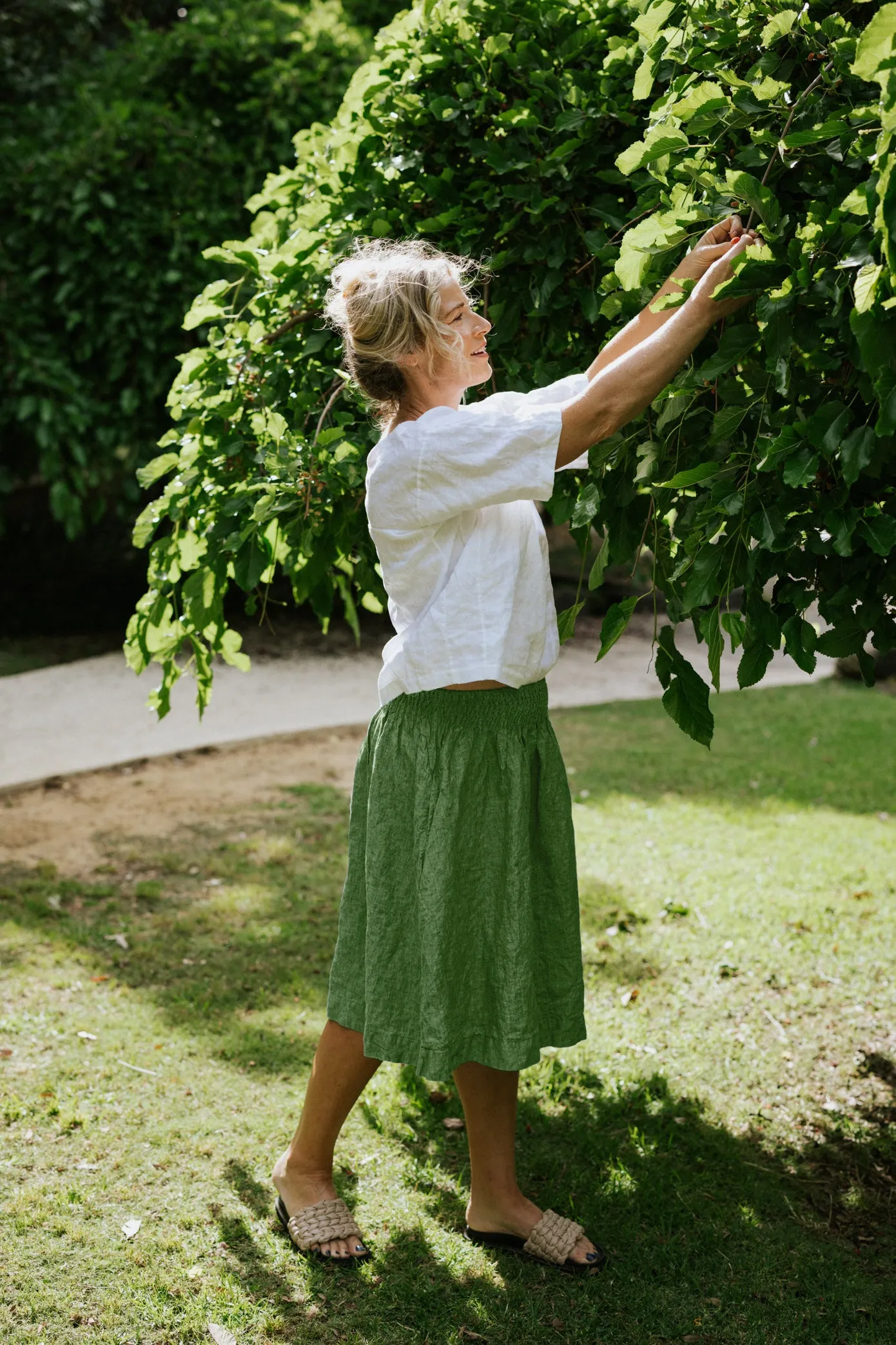 MARKET SKIRT MID LENGTH