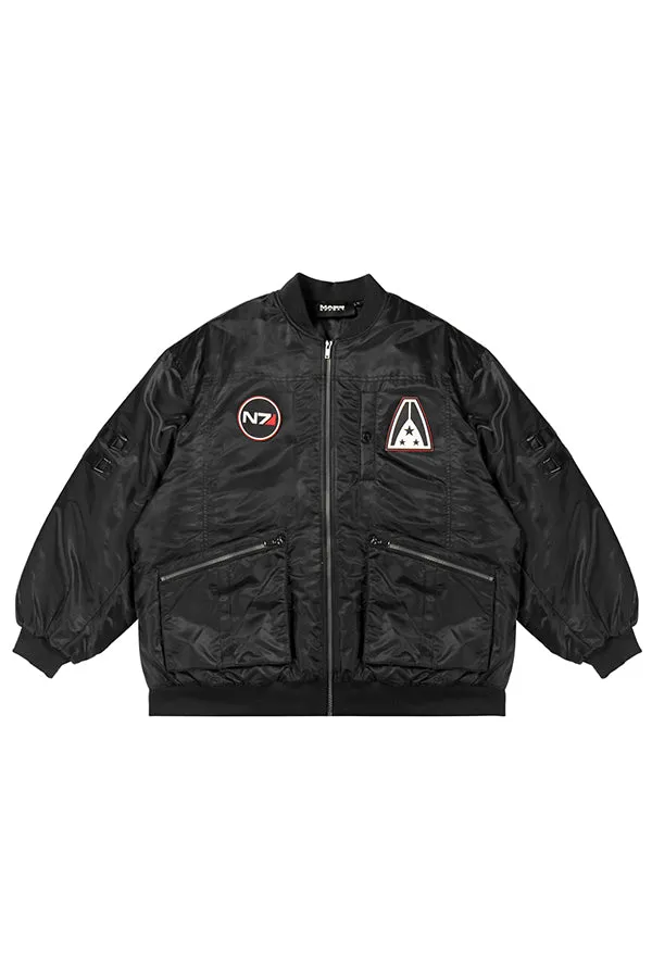 Mass Effect N7 Oversize Bomber Unisex Jacket