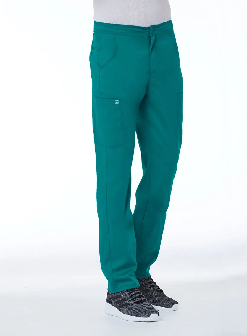 Men's Half Elastic Waistband Cargo Pant XS-3XL /Teal