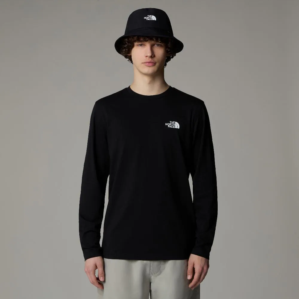 MEN'S LONG-SLEEVE SIMPLE DOME T-SHIRT