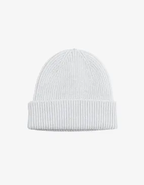 Merino Wool Beanie - Limestone Grey