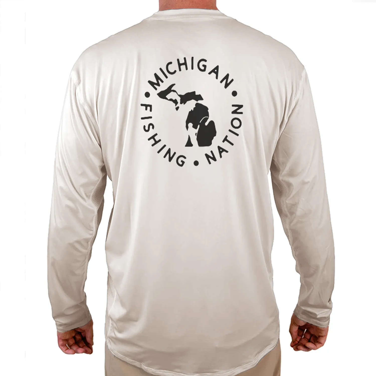 Michigan Fishing Nation TV Helios Fishing Shirt