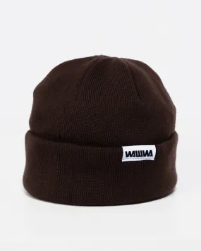 Mill Cotton Beanie - Chocolate