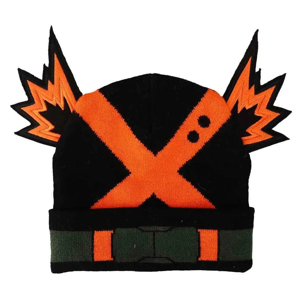 My Hero Academia - Bakugo Cosplay Cuff Beanie Hat - Bioworld