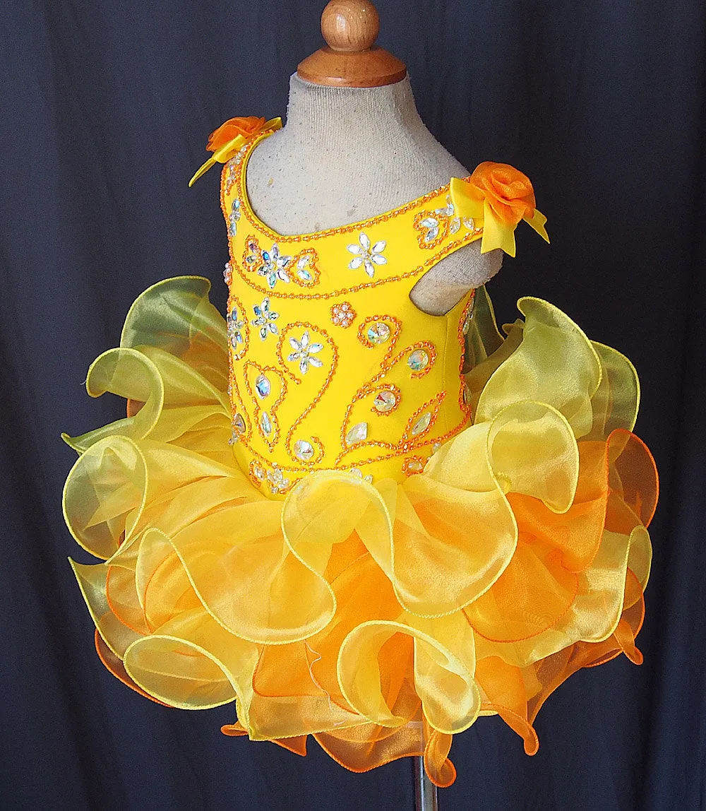 New Born/Infant/toddler/baby/children/kids Girl's Cupcake Pageant Dress