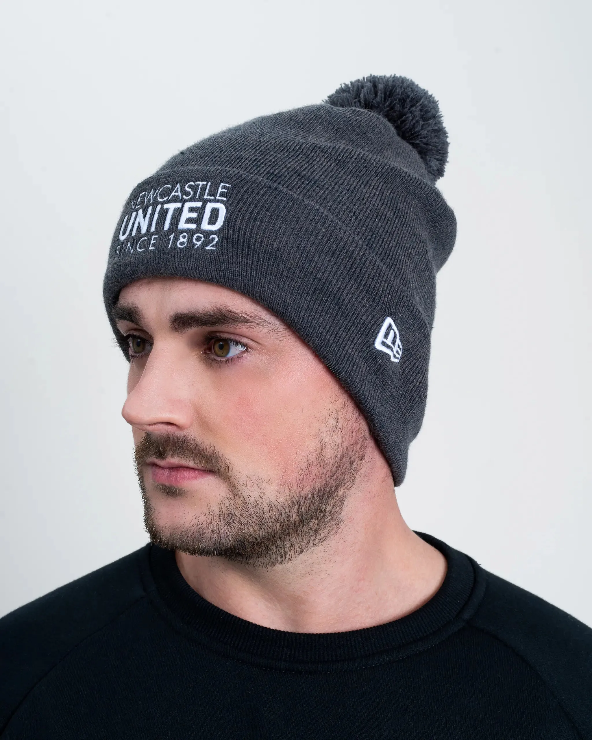 Newcastle United New Era Polylana Cuff Beanie