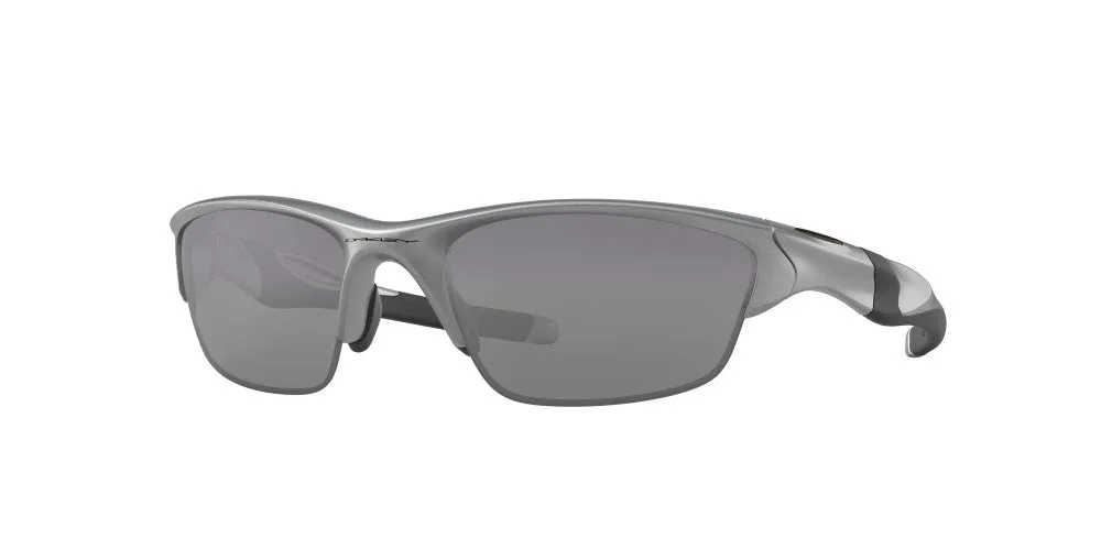 Oakley Mens Half Jacket 2.0 Silver Frame - Slate Iridium Lens - Non Polarized Sunglasses